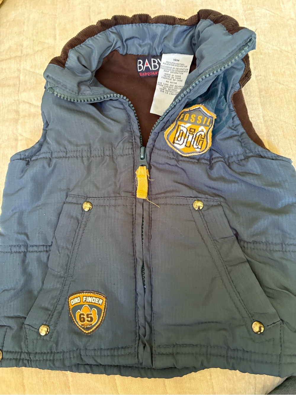 Baby Headquarters puffer jacket